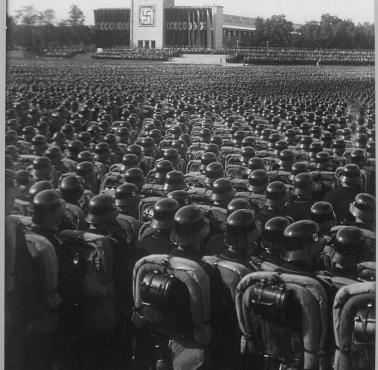 Przegląd oddziałów NSDAP - SA, SS, NSKK, Norymberga, 1935