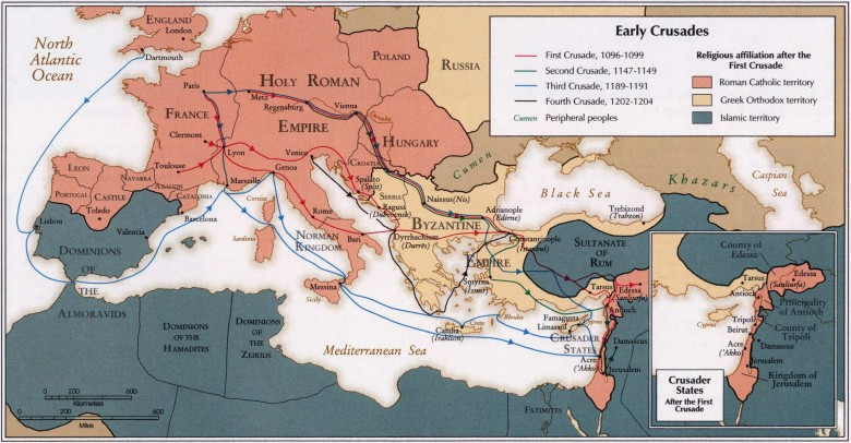 Wyprawy krzyżowe w lata 1096-1204
