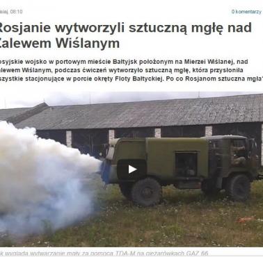 Rosyjska sztuczna mgła