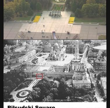 Plac Piłsudskiego 1919 i 2017