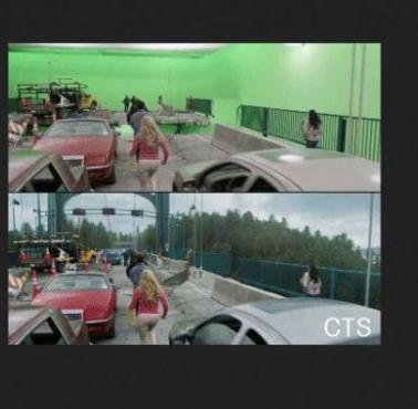 Tak wygląda realizacja sceny z filmu katastroficznego z użyciem "green screenu" (wideo)