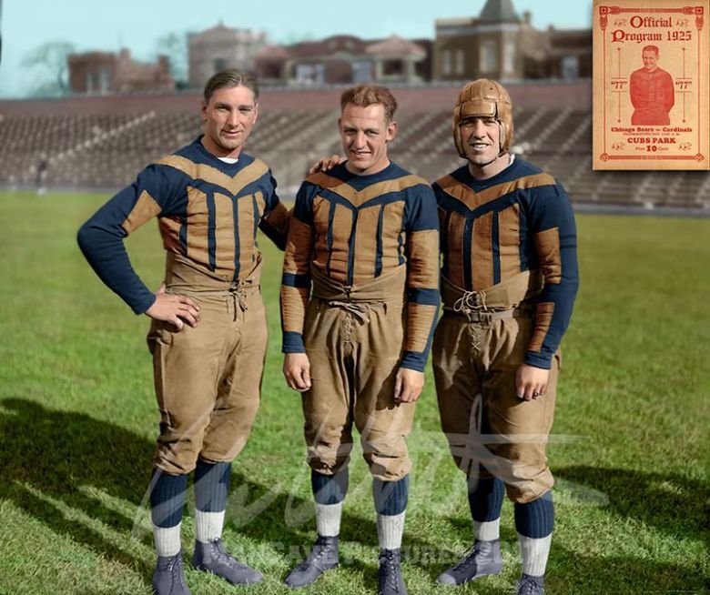 Członkowie drużyny futbolu amerykańskiego Chicago Bears w 1925 roku