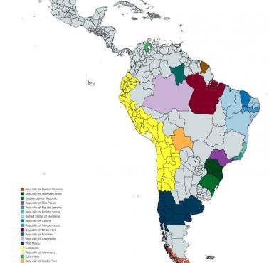 Obecne ruchy separatystyczne w Ameryce Południowej