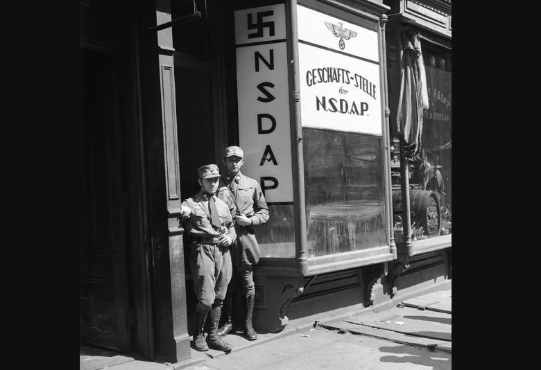 Nowojorska siedziba niemieckiej partii NSDAP, 1932