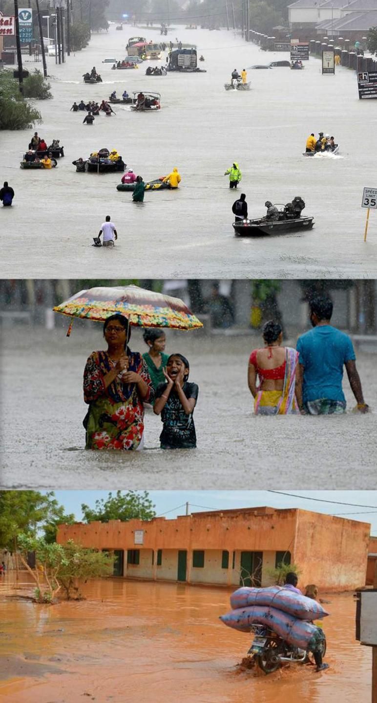 Houston, Bombaj, Niger, wszystko w ciągu ostatniego tygodnia