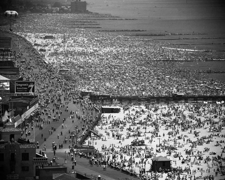 Coney Island, NYC, 1949