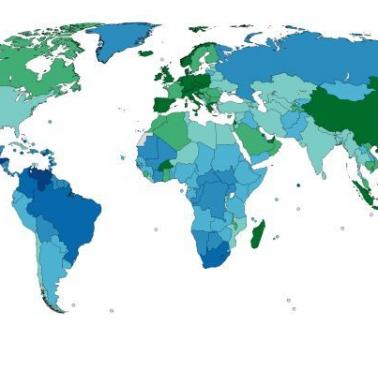Kraje według wskaźnika zabójstw (na 100 000 mieszkańców)
