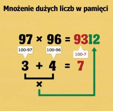 Mnożenie dużych liczb w pamięci