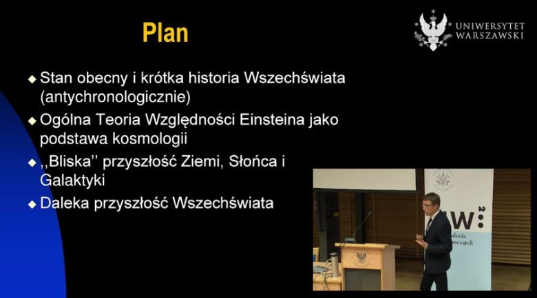 Wykład prof. Krzysztofa Meissnera „Przyszłość Wszechświata”