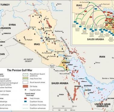 Wojna w Zatoce Perskiej (2 sierpnia 1990 r. - 28 lutego 1991 r.)