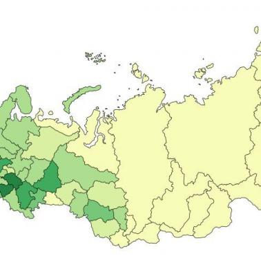 Liczba McDonaldów w Rosji