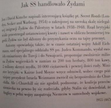 "Jak SS handlowało Żydami" fragment książki "Silva rerum" Mieczysława Grydzewskiego
