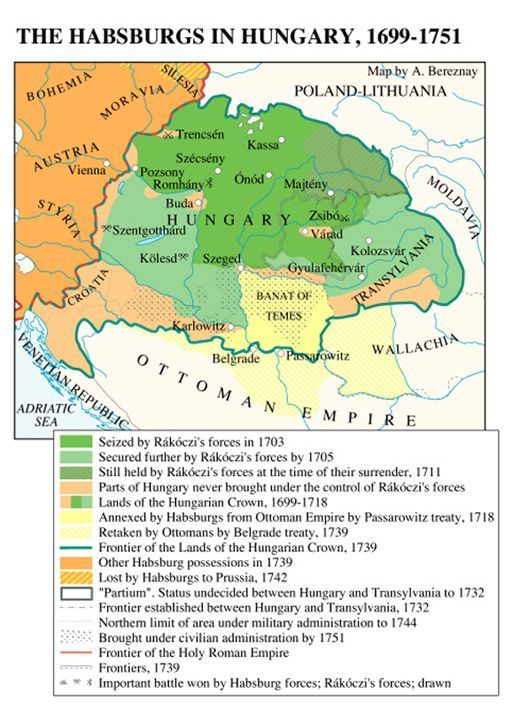 Panowanie dynastii Habsburgów na Węgrzech, 1699-1751