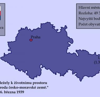 Stworzona przez Niemców okrojona autonomia czeska - Protektorat Czech i Moraw w ramach Wielkich Niemiec, 1939-1945