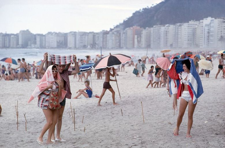 Plaża w Rio de Janeiro, 1962