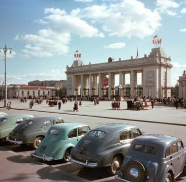 Park Gorkiego, Moskwa, 1954