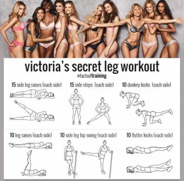 Ćwiczenia polecane przez modelki Victoria Secret