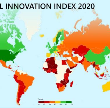 Globalny raport innowacyjności, 2020