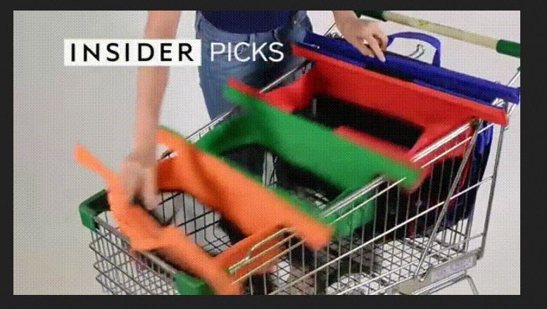 Bardzo praktyczne torby na zakupy (wideo)