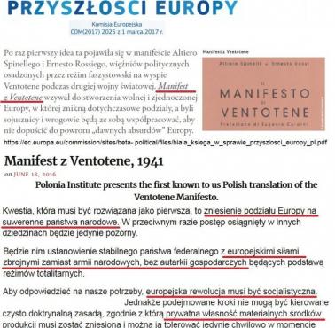 Likwidacja państw narodowych to główny cel UE zgodnie z "Białą Księgą"