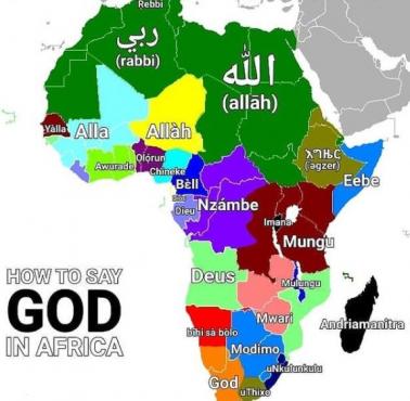 Słowo "Bóg" w Afryce