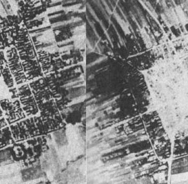 13 IX 1939 Luftwaffe zbombardowało Frampol - w celu m.in. przetestowania nowych bomb zapalających. Miasteczko zostało ....