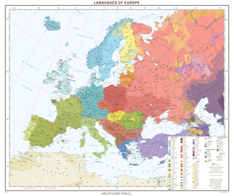 Mapa językowa Europy
