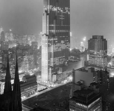 Centrum Rockefellera w 1933 r, Nowy Jork