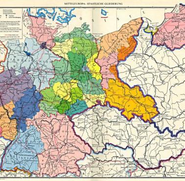 Niemiecki atlas z 1960 roku