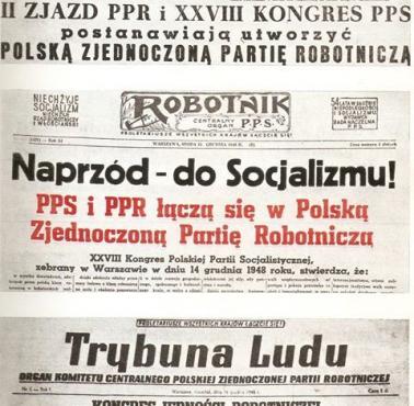 Tytuły prasowe z grudnia 1948 roku