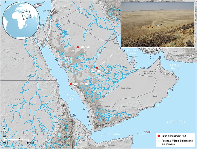 Starożytne rzeki Półwyspu Arabskiego