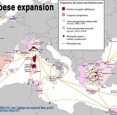 Ekspansja Republiki Genui w XIV w na Morzu Śródziemnym