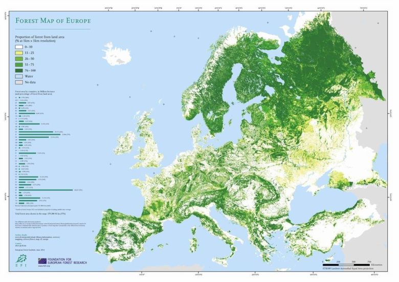 Lasy w Europie