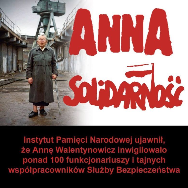 Bohaterka Solidarności - Anna Walentynowicz