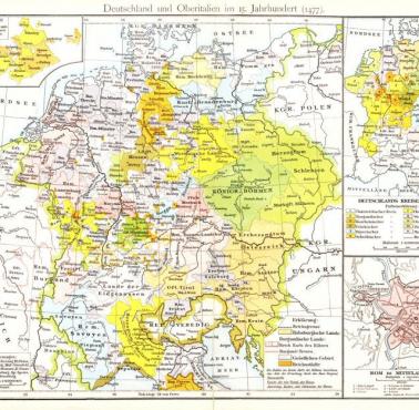 Święte Cesarstwo Rzymskie (Święte Cesarstwo Rzymskie Narodu Niemieckiego) w 1477 roku