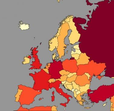 Ludność w Europie i krajach ościennych (2017)