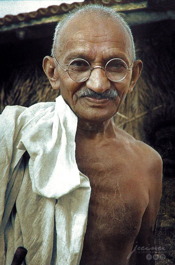 Mahatma Gandhi w 1942 roku