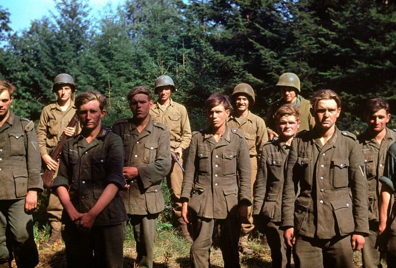 Złapani przez Amerykanów niemieccy jeńcy wojenni, 1944