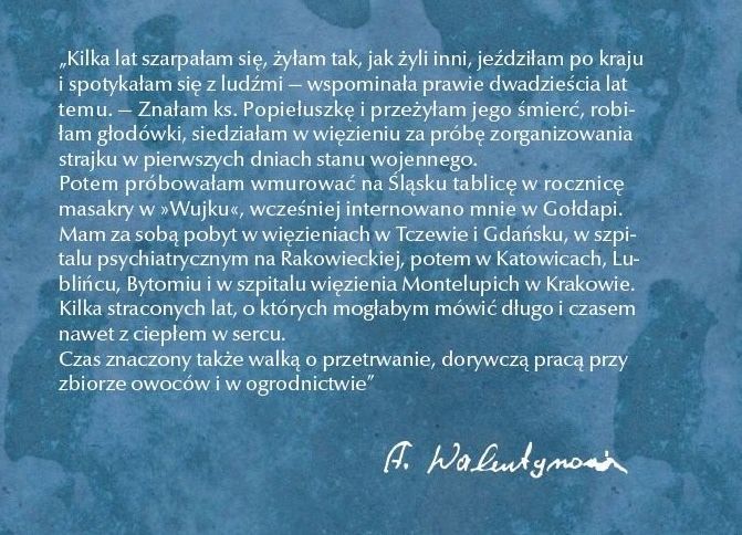Legenda Solidarności Anna Walentynowicz
