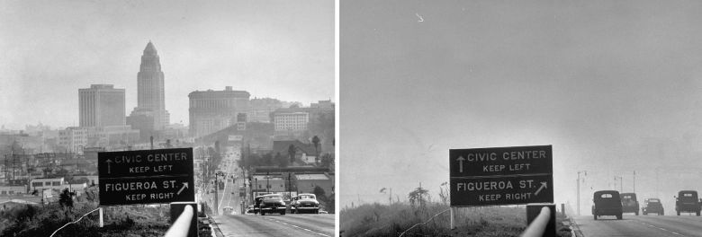 Smog w Los Angeles w 1951 roku