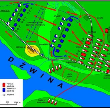 Wojska I RP dowodzone przez hetmana Chodkiewicza starły w pył trzykrotnie liczniejszych Szwedów, Kircholm, 27.09.1605