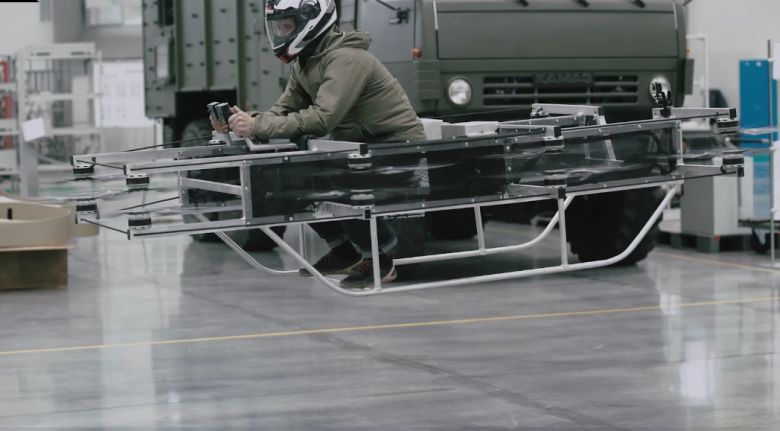 Prototypowy pasażerski dron rosyjskiej firmy Kalashnikov (wideo HD)