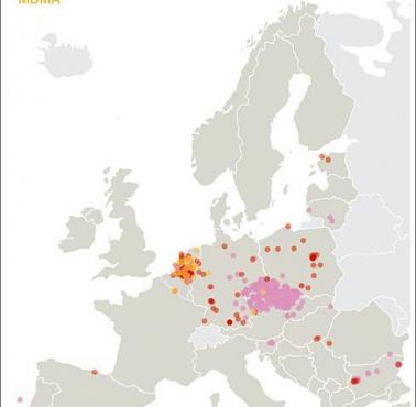 Najwięksi producenci amfetaminy, metamfetaminy i ekstazy (MDMA) w EU