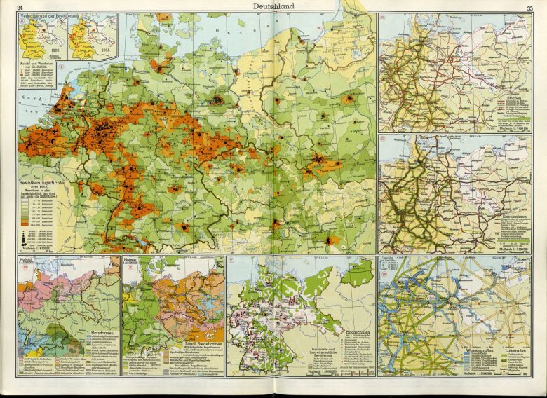 Niemiecki atlas z 1970 roku