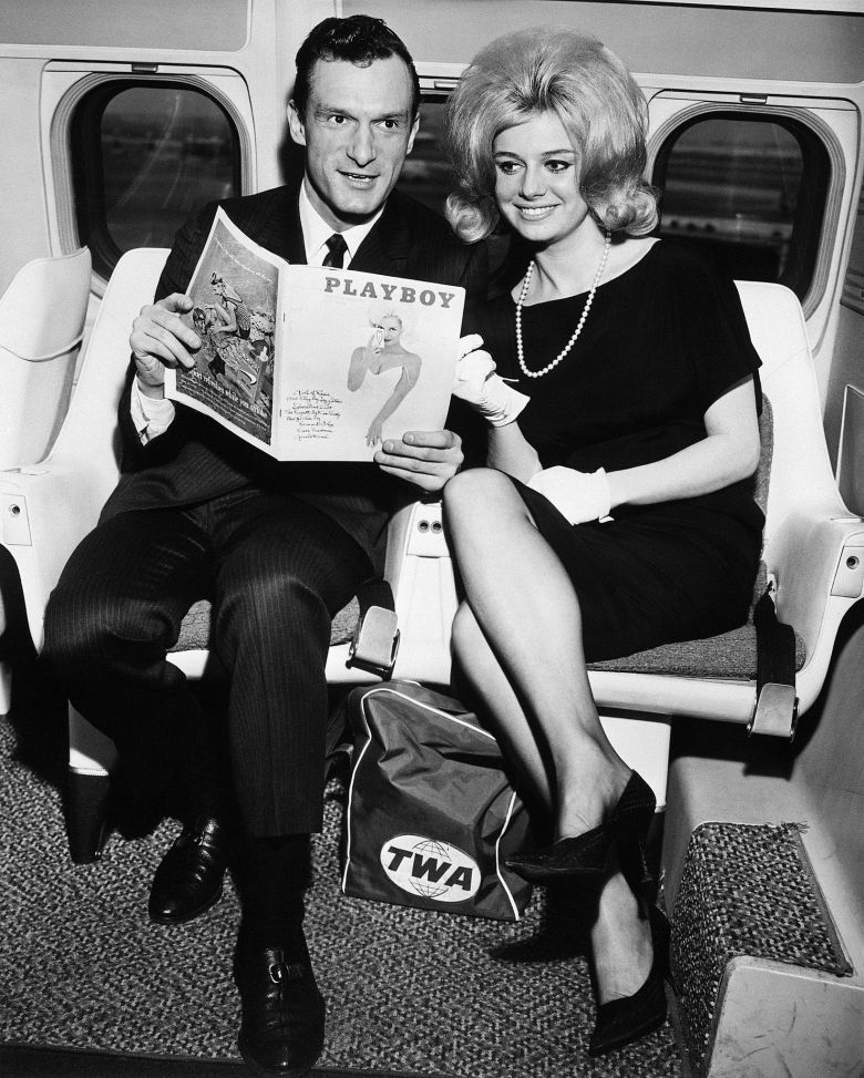 Hugh Hefner (założyciel Playboya) w 1962 roku