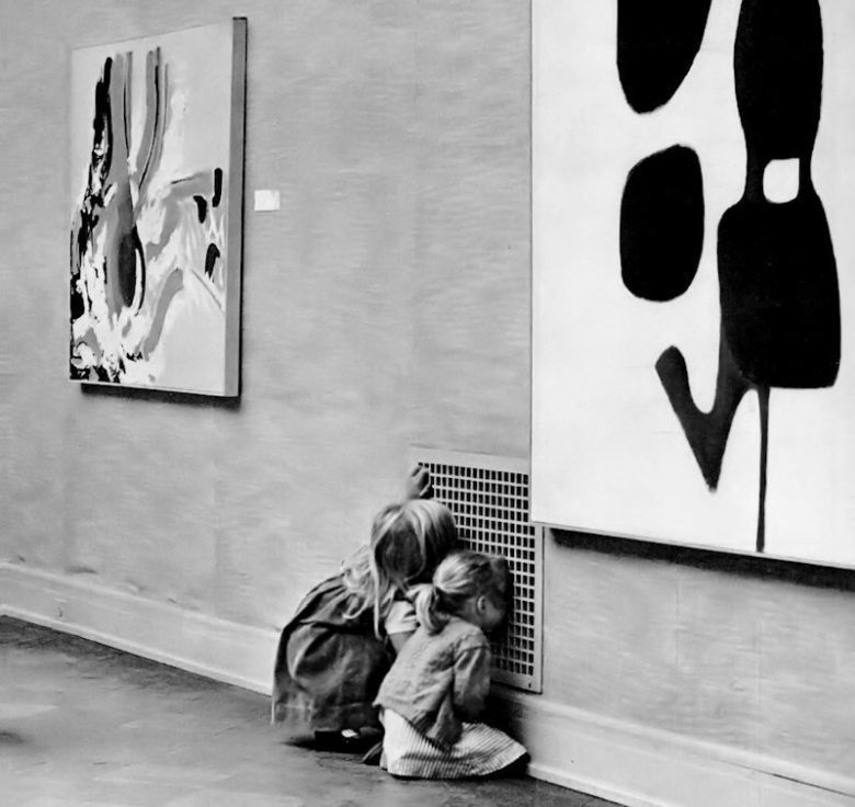 To chyba nie jest eksponat :) Muzeum Sztuki San Francisco, 1963