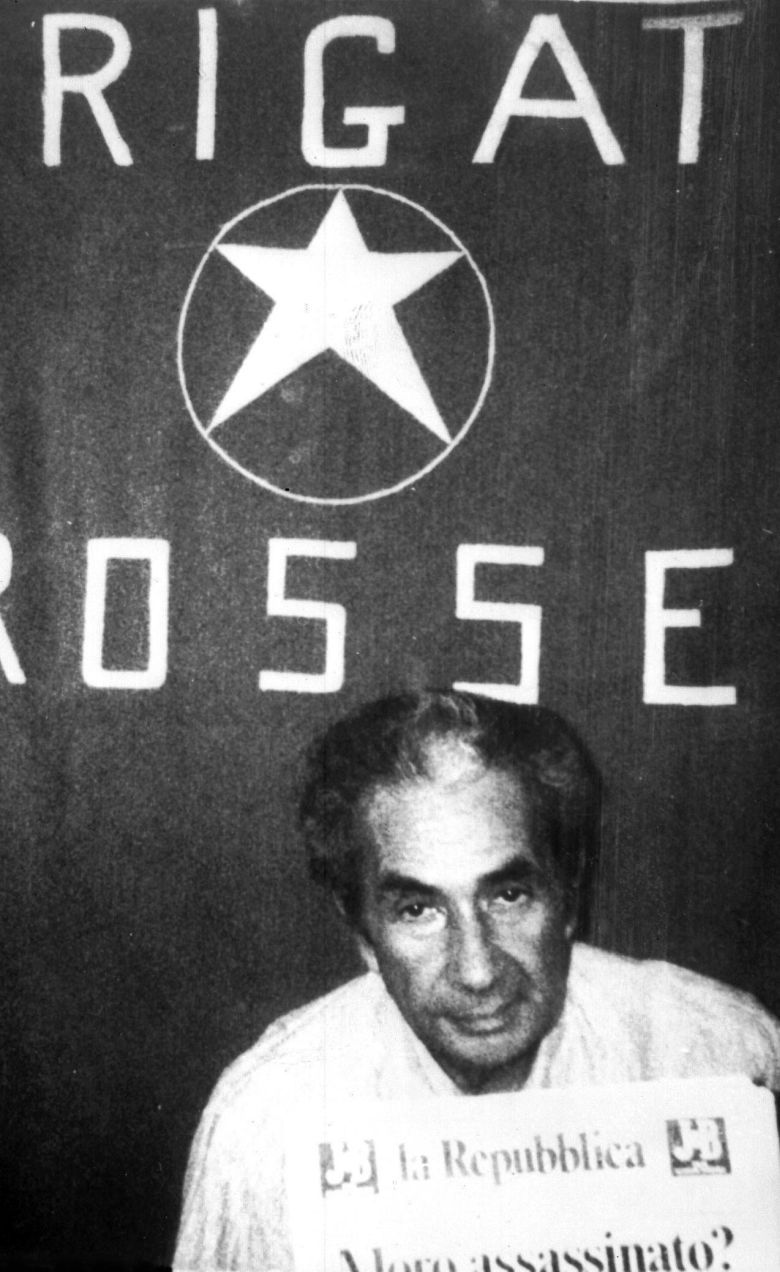 Porwany i zamordowany przez lewicowych terrorystów prof. Aldo Moro, 1978