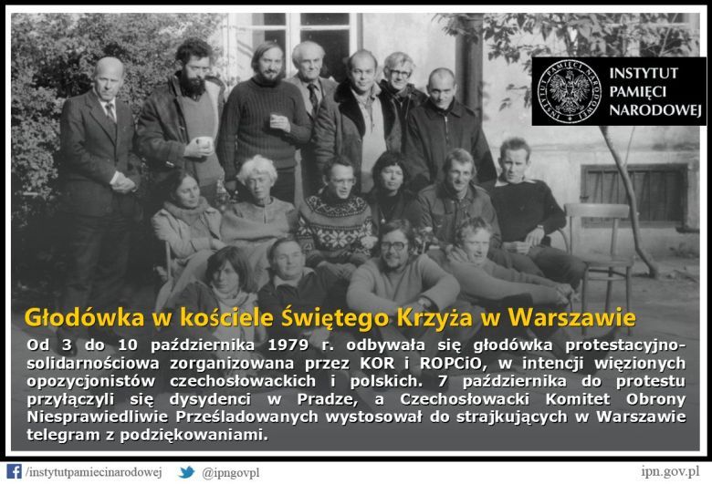 Głodówka w kościele św. Marcina w Warszawie, 1979