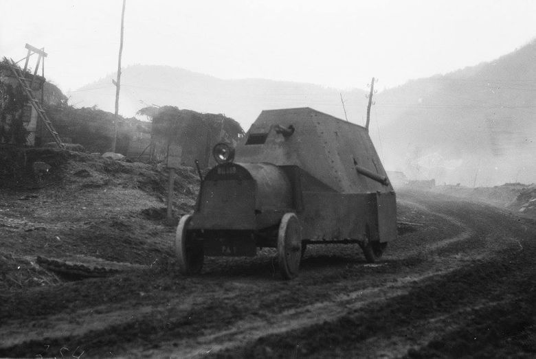 Pancerny samochód - Junovicz Armored Car (P.A.1), Austro-Węgry, 1916