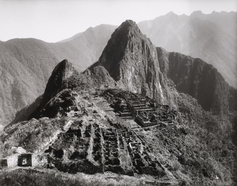 Widok na Machu Picchu,  Peru, 1927